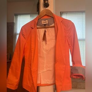 New blazer orange